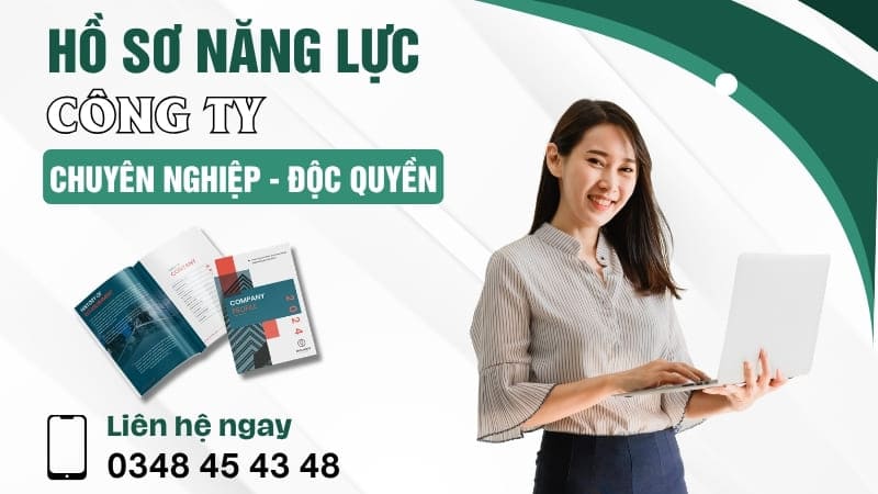 Thiết kế profile công ty xây dựng tại Quảng Ngãi chuẩn đấu thầu